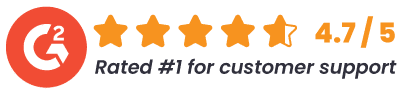 G2 user reviews badge